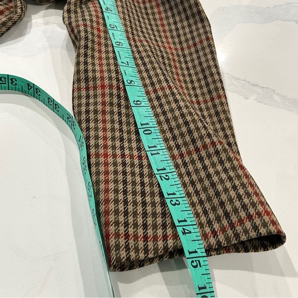 Vintage Orvis 100% Wool Tweed Houndstooth Field Jacket - Picture 14 of 17